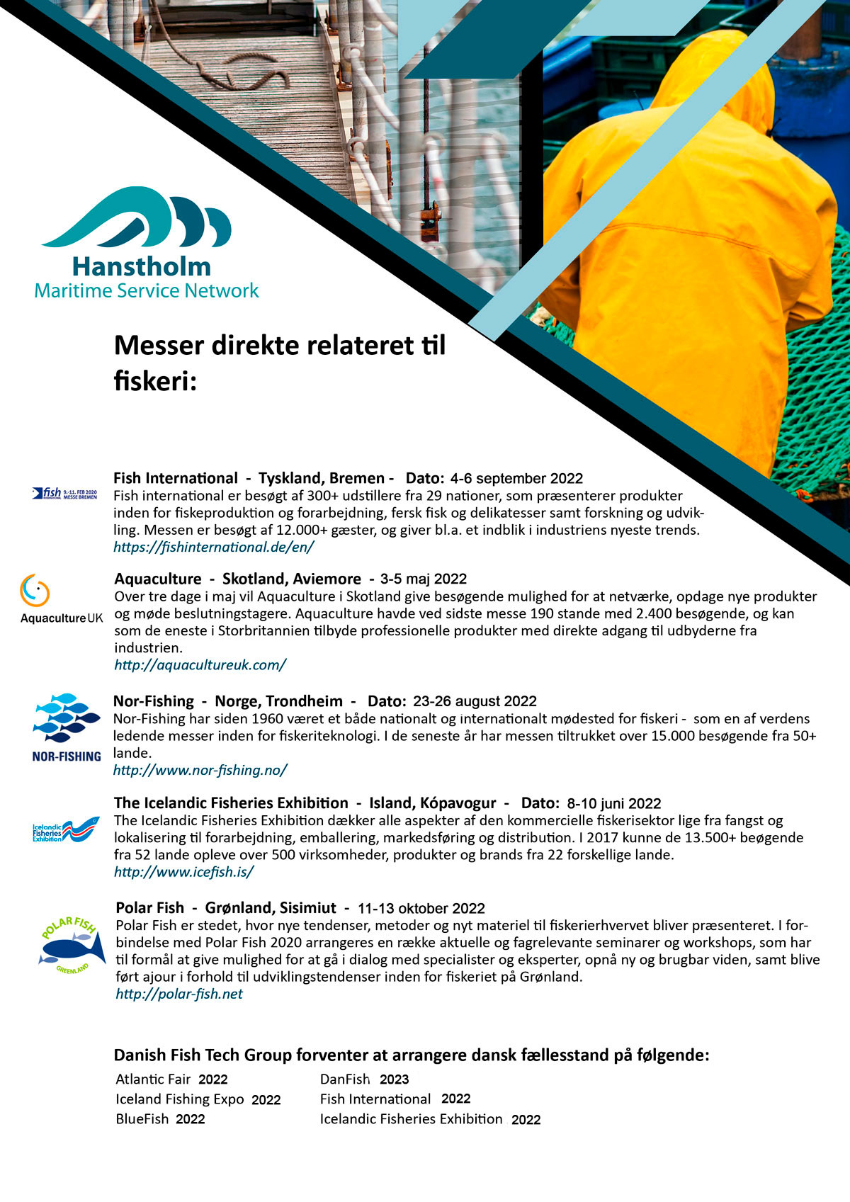 HMSN Messe liste Fiskeri 2019 s223