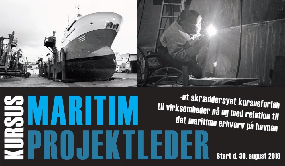 Bliv Maritim Projektleder - et kursus fordelt p&aring; 7 sp&aelig;ndende dage
